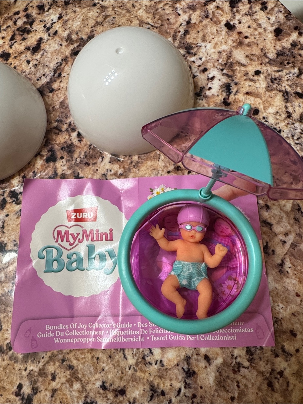 MyMini Baby Zulu Teal & Pink Beach Nursery Playset